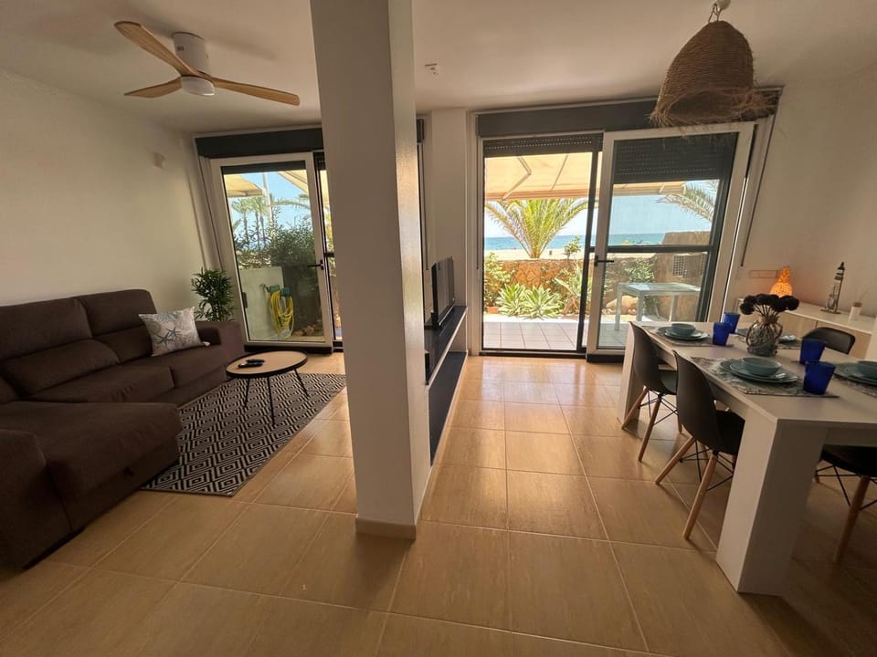 Natural landscape, View (from property/room), Living room, Dining area, fireplace