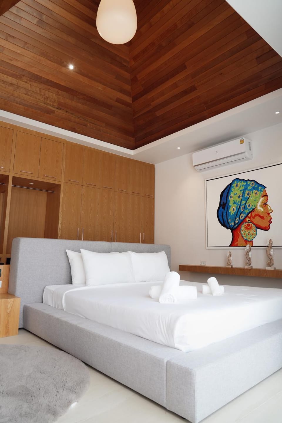 Bed, Other, Bedroom, air conditioner