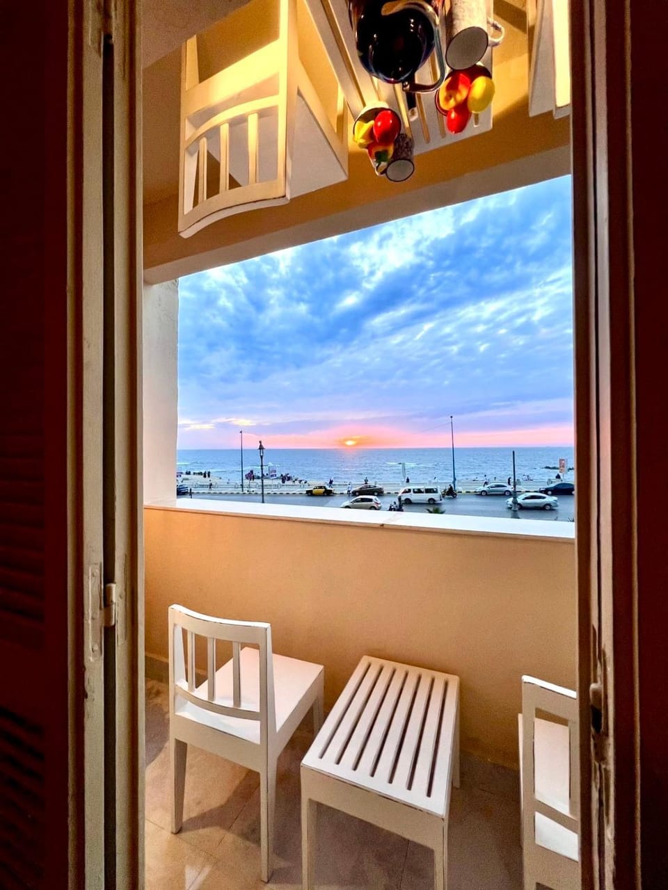 Natural landscape, View (from property/room), Balcony/Terrace, Seating area, Sea view