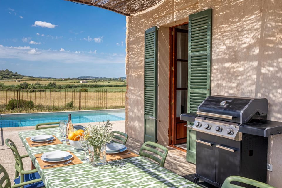 Sa Alqueria, villa con piscina en Santa Margarita Villa in Pla de Mallorca