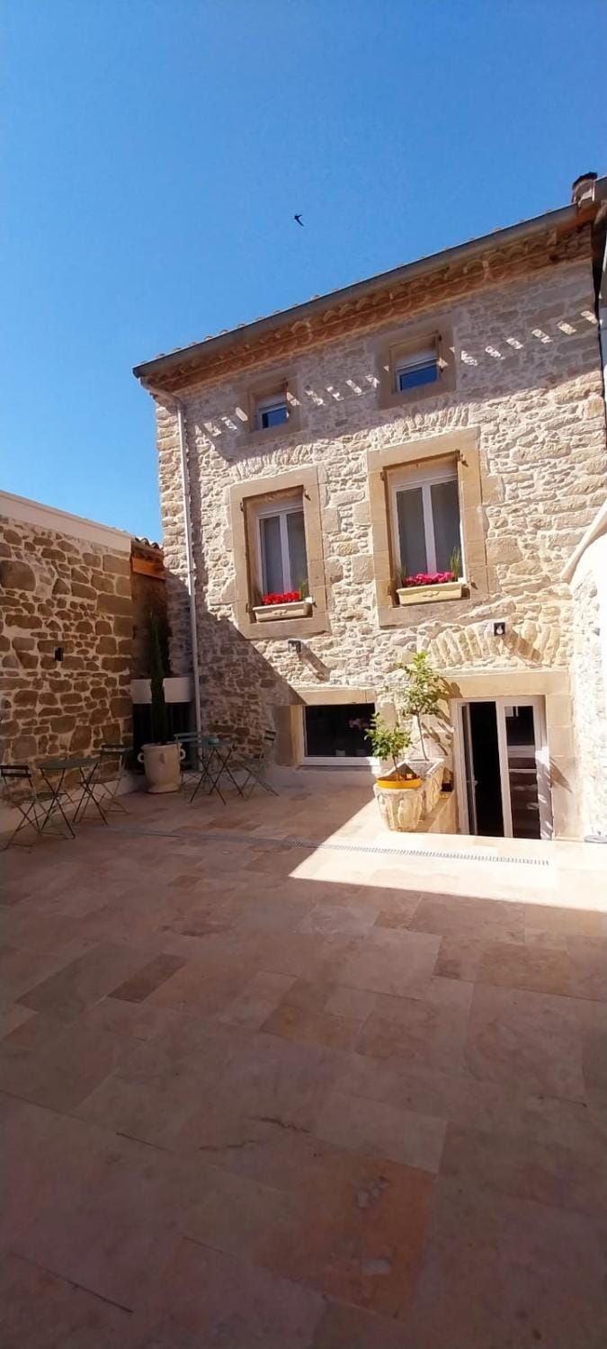 Property building, Patio