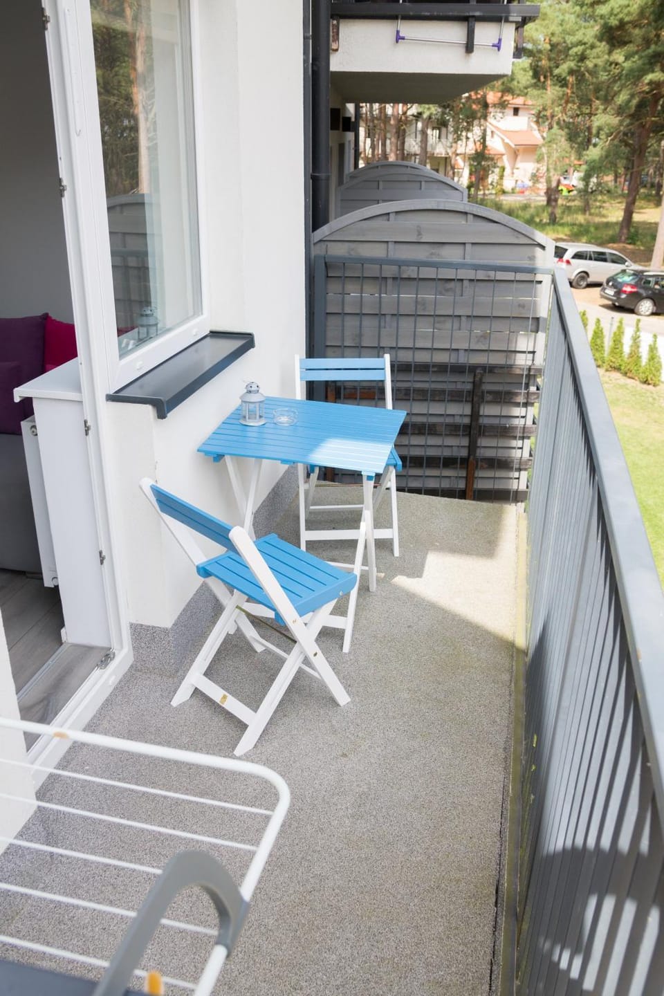 Balcony/Terrace, Quiet street view