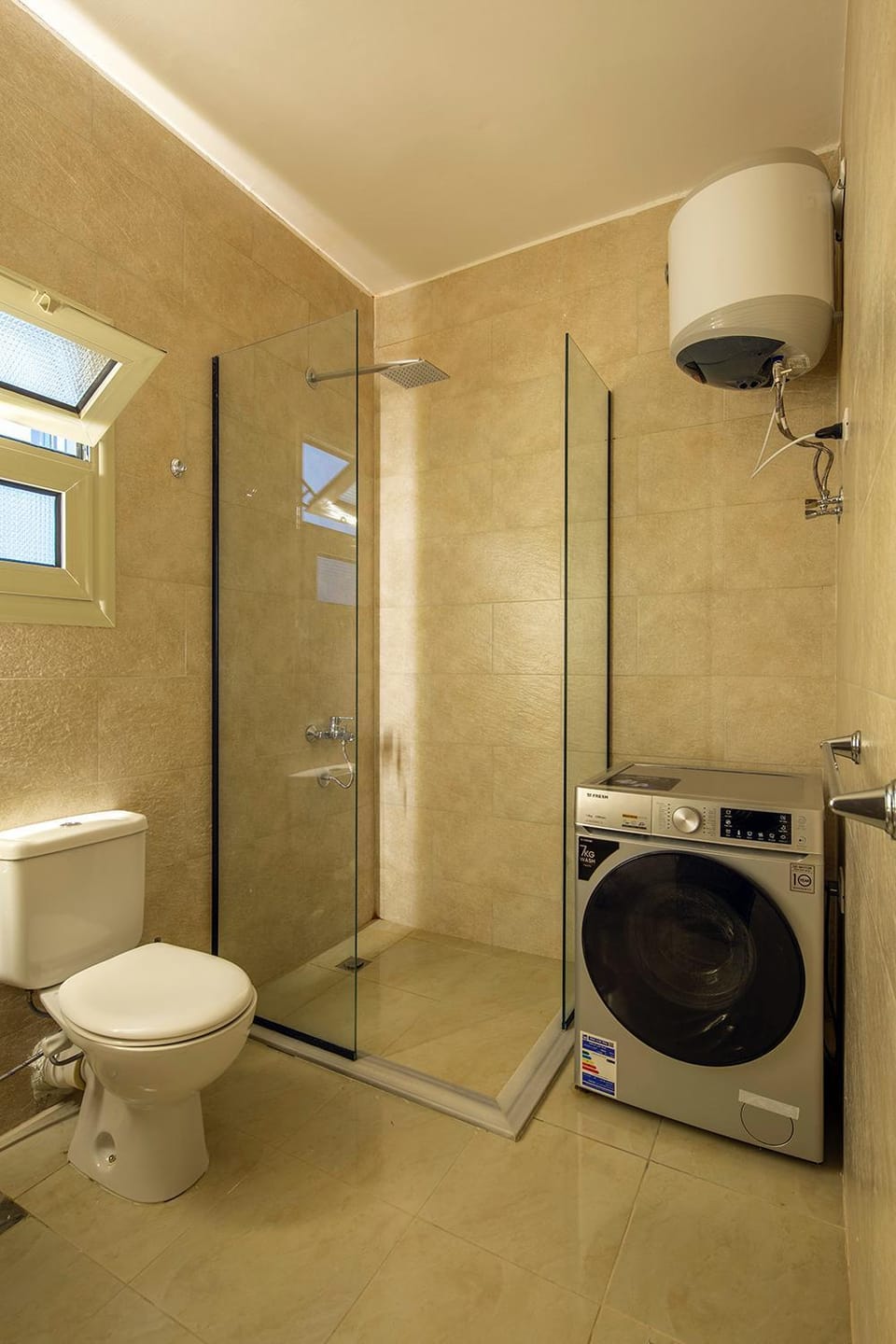 Shower, Toilet, Bathroom, washing machine