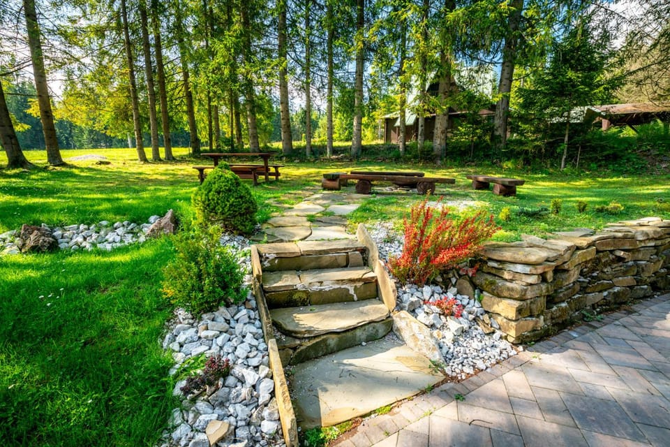 Natural landscape, Garden, Garden view