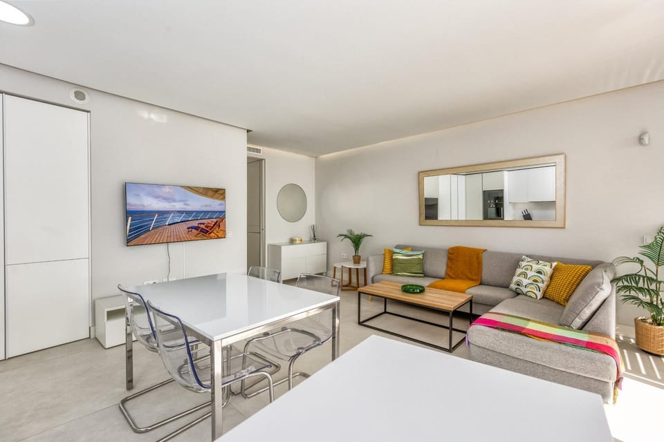 Front line beach apartment in The Edge with sea views Apartment in Costa del Sol