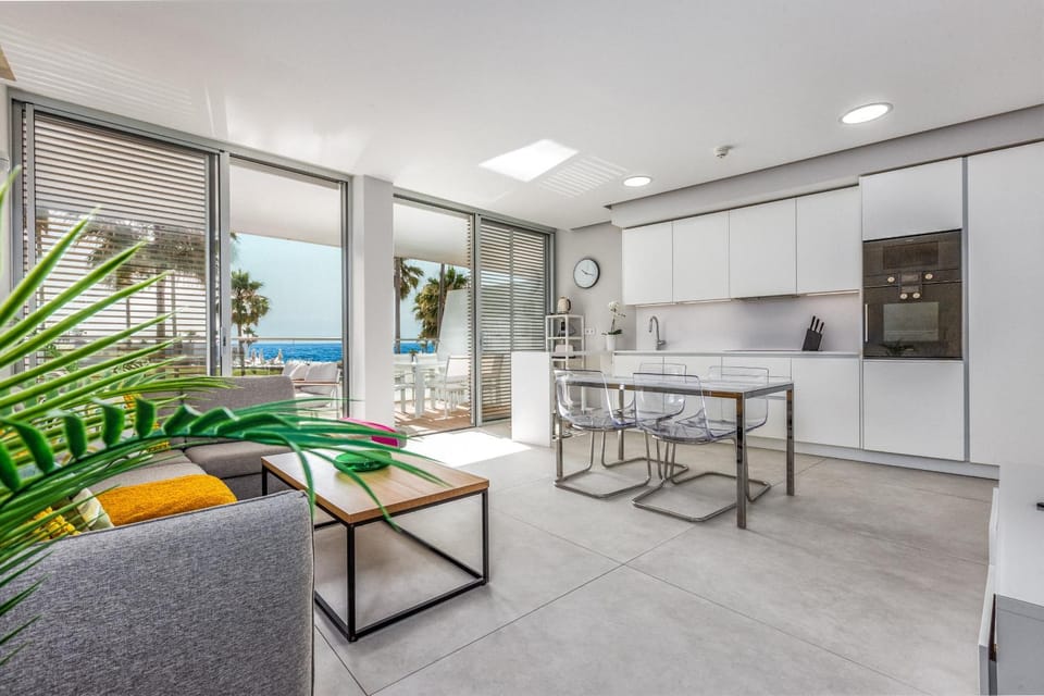 Front line beach apartment in The Edge with sea views Apartment in Costa del Sol