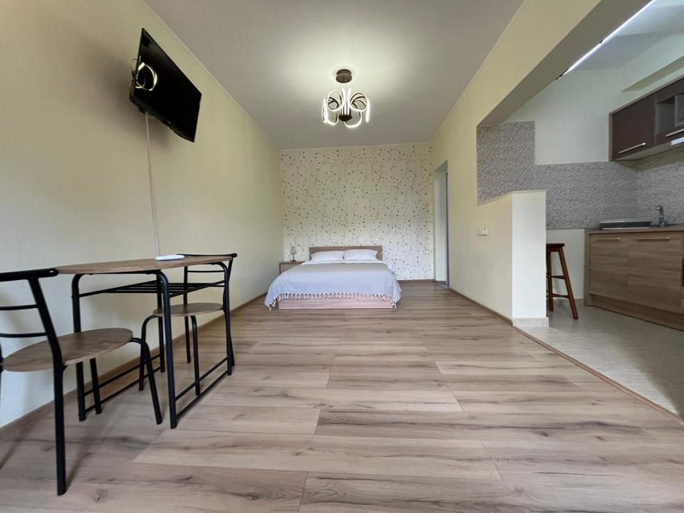 Bed, TV and multimedia, Photo of the whole room