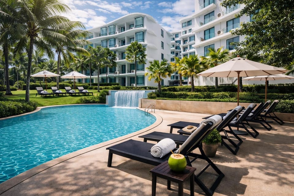 Property building, Swimming pool