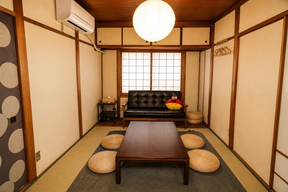 Living room, air conditioner