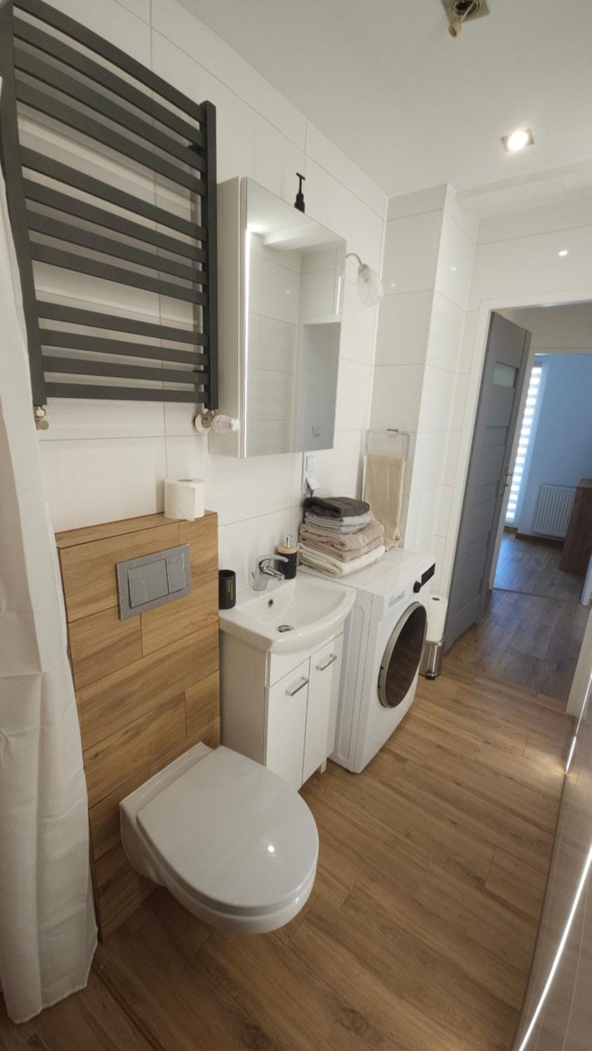 Toilet, Bathroom, washing machine