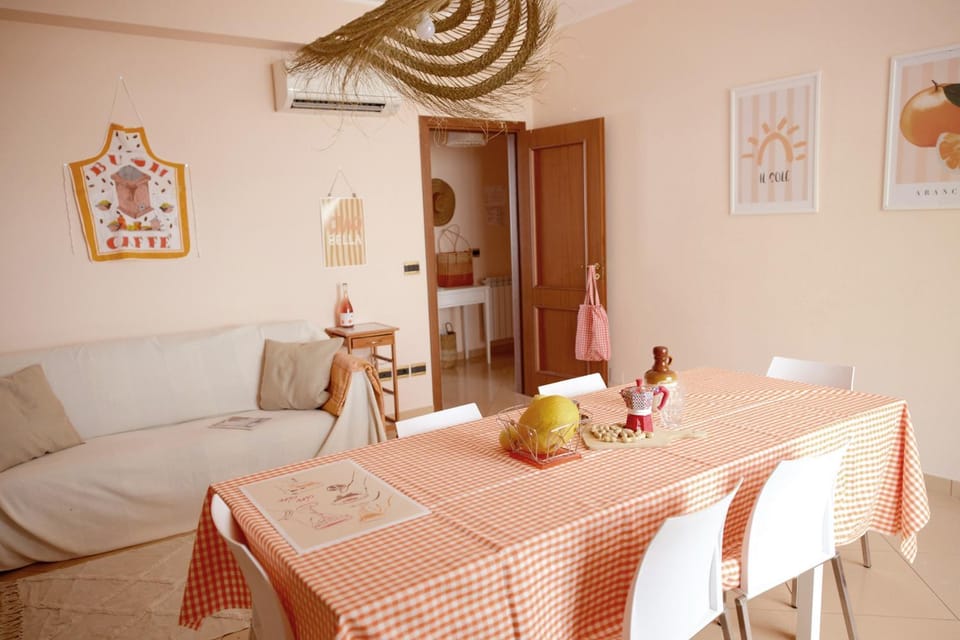 Dining area, kitchen, air conditioner