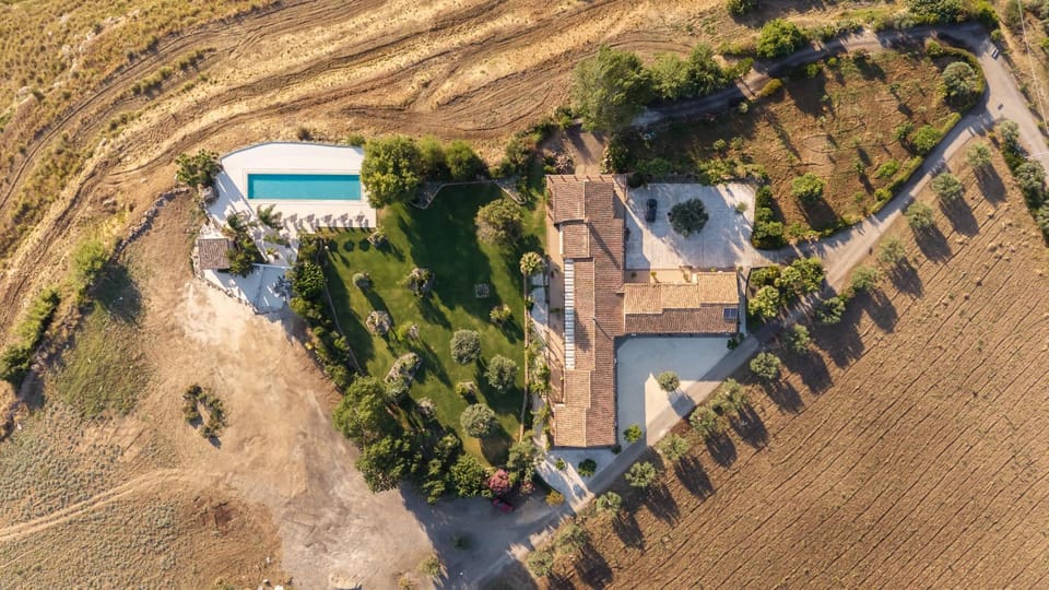 Natural landscape, Bird's eye view, Pool view
