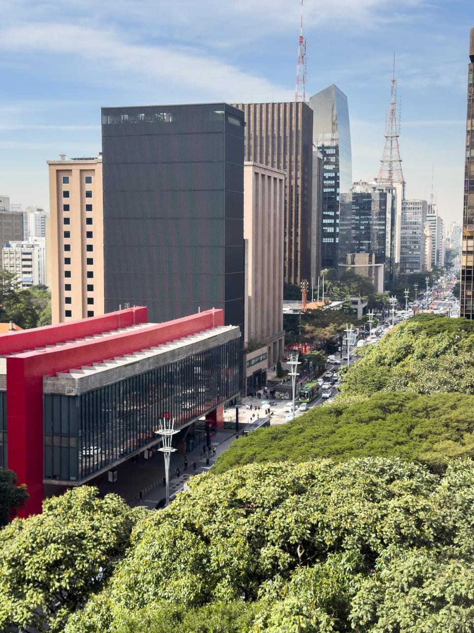 Studio completo vista para Av Paulista 13º andar Apartment in Sao Paulo City