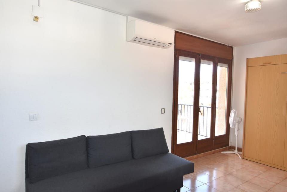 Living room, air conditioner