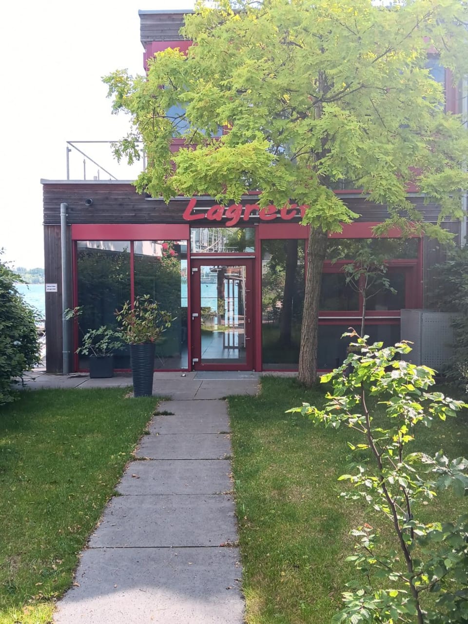 Property building, Garden view