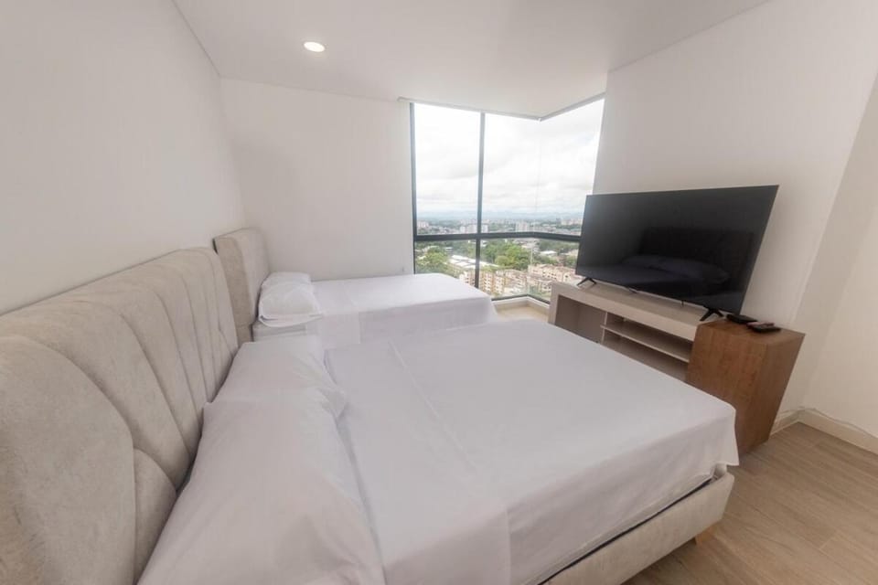 Apto de lujo de 3 habitaciones en el piso 16 con piscina Apartment in Ibagué