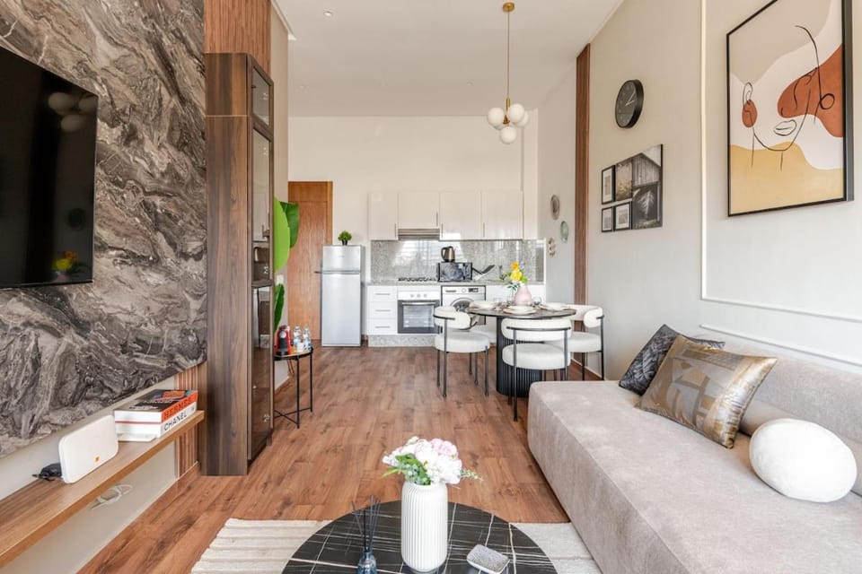 Cozy studio 5 min Casa port Parking Netflix Apartment in Casablanca