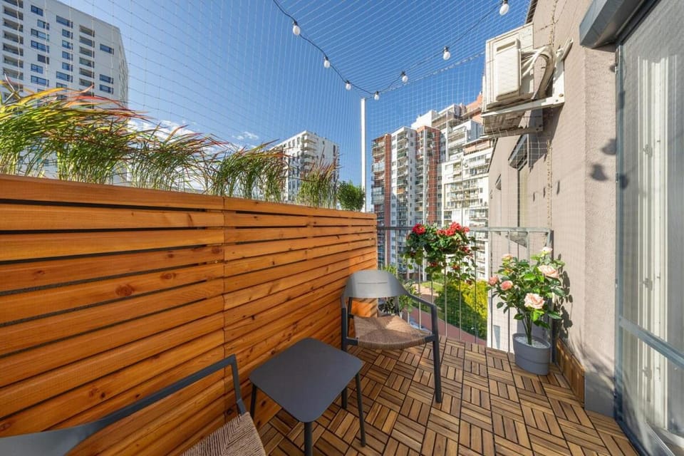 Property building, Patio, Day, View (from property/room), Balcony/Terrace