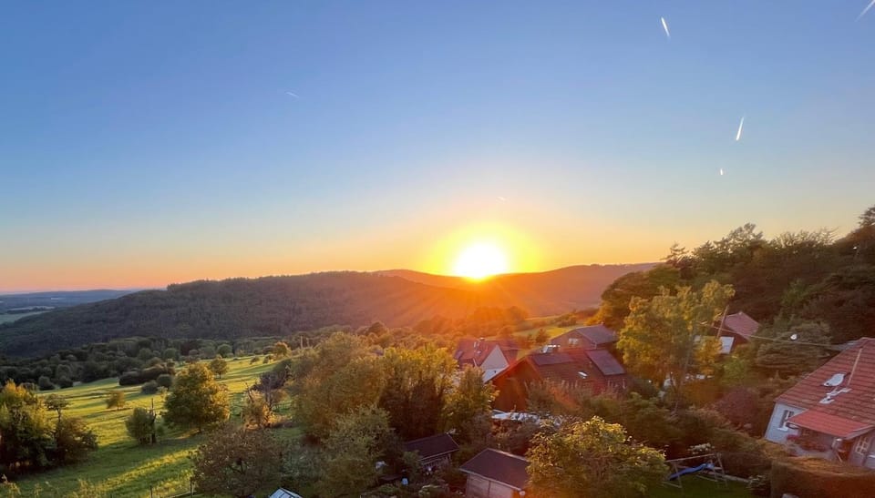 Natural landscape, Sunset