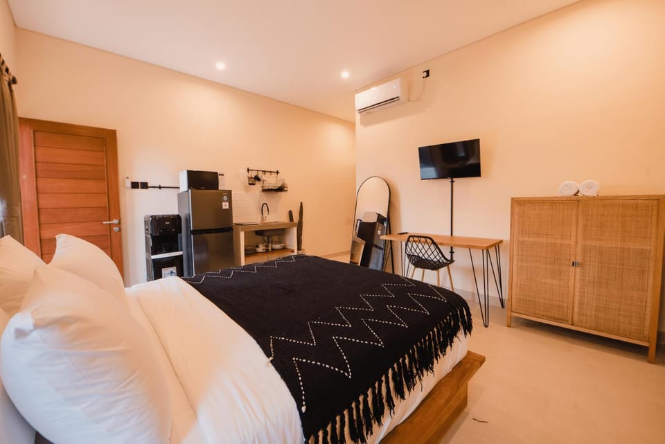 Communal lounge/ TV room, Bed, TV and multimedia, Kitchen or kitchenette, Evening entertainment, Bedroom, minibar, air conditioner