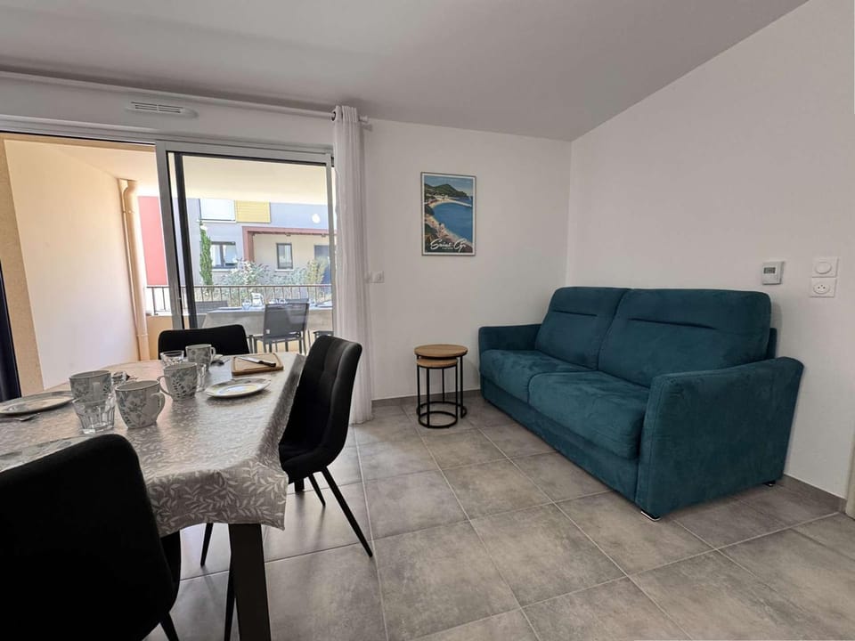 Appartement 3 pièces climatisé avec parking - Saint-Cyr-sur-Mer - FR-1-845-3 Apartment in La Cadière-d'Azur