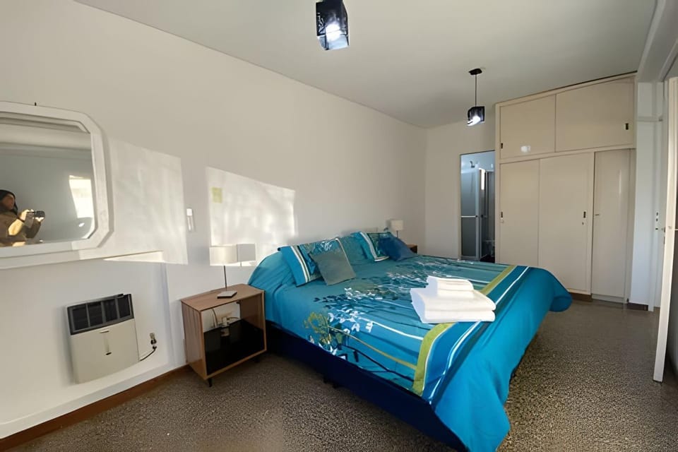 Bed, Photo of the whole room, Bedroom, towels, wardrobe