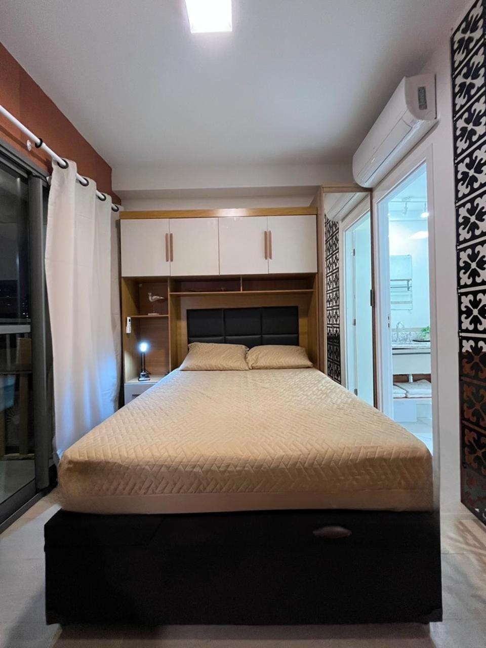 Bed, Photo of the whole room, Bedroom, wardrobe