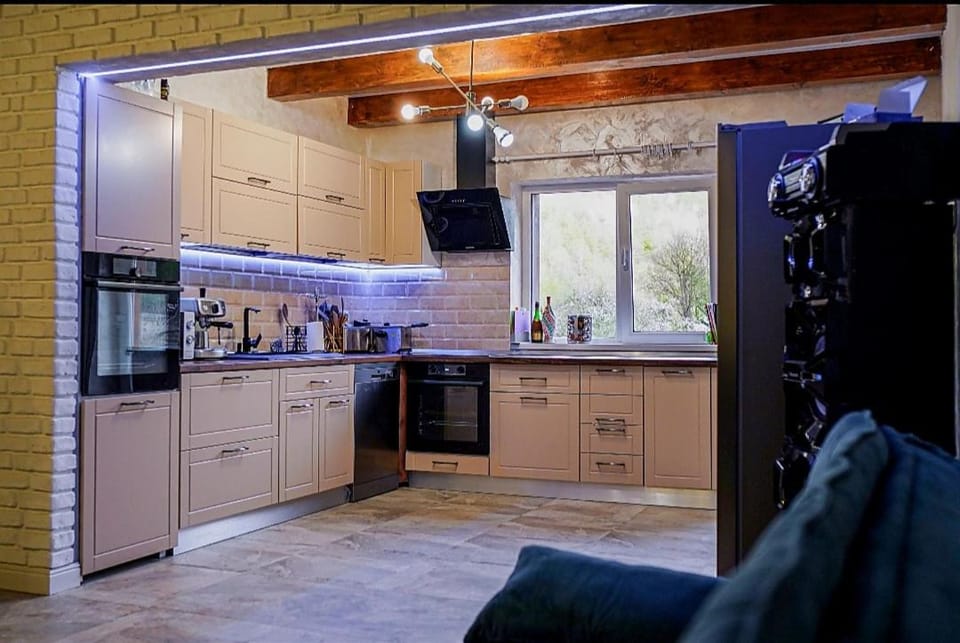 Coffee/tea facilities, Kitchen or kitchenette, Kitchen or kitchenette, dishwasher, minibar, oven, stove, toaster
