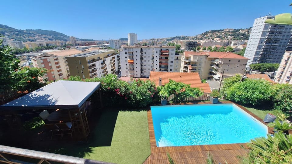 City view, Mountain view, Pool view, Swimming pool