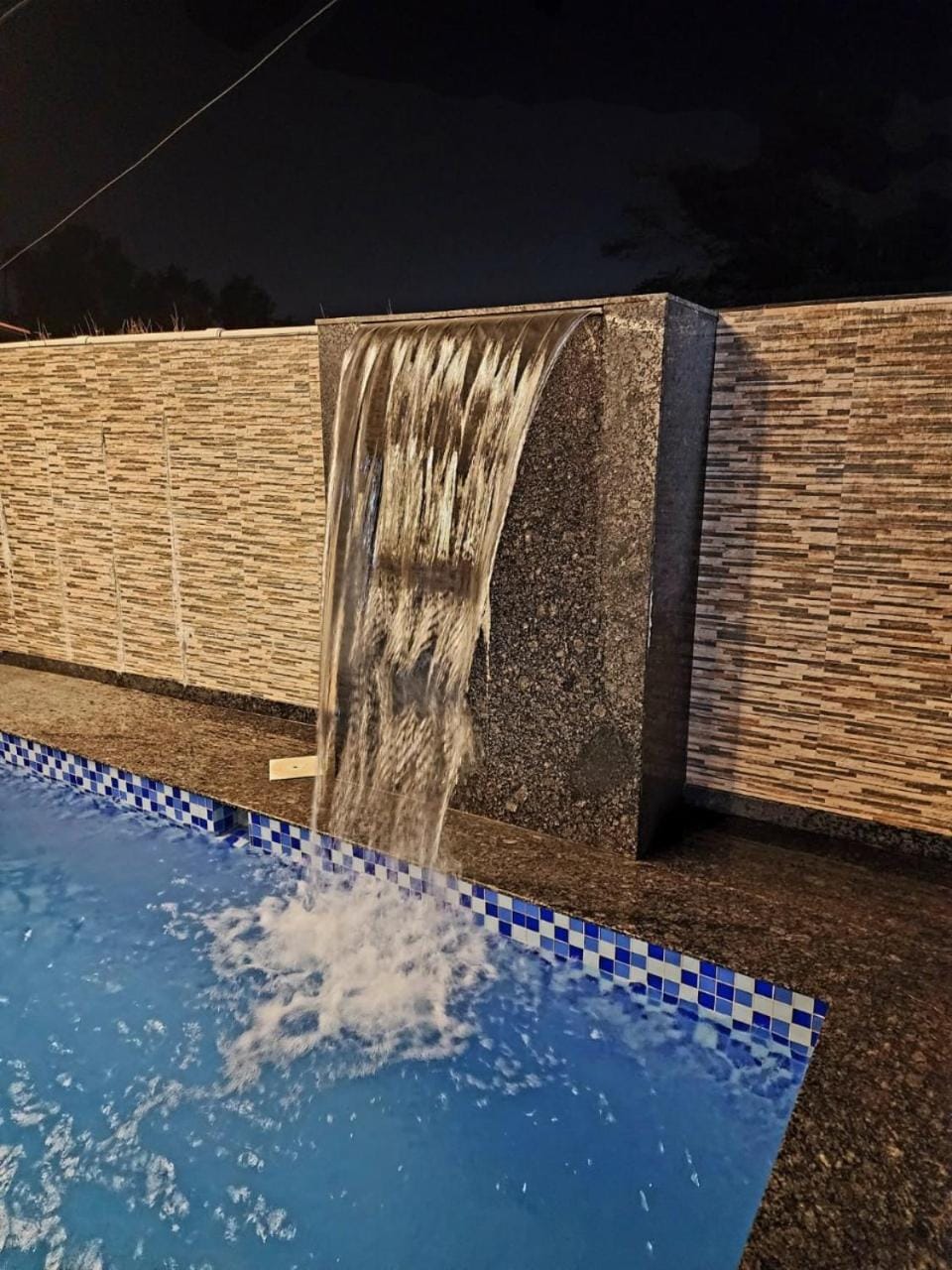 Night, Swimming pool