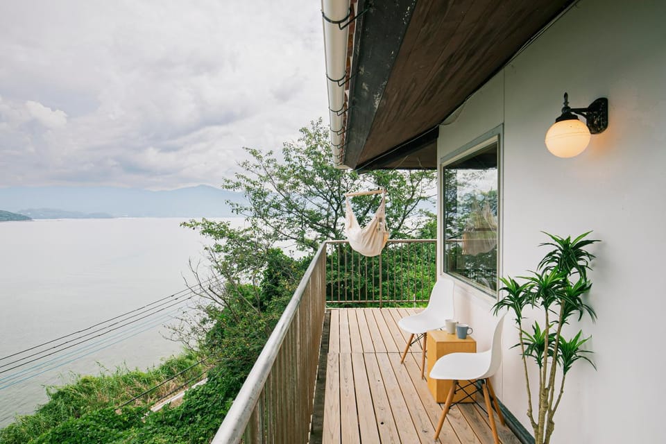 Patio, Natural landscape, View (from property/room), Balcony/Terrace, Sea view