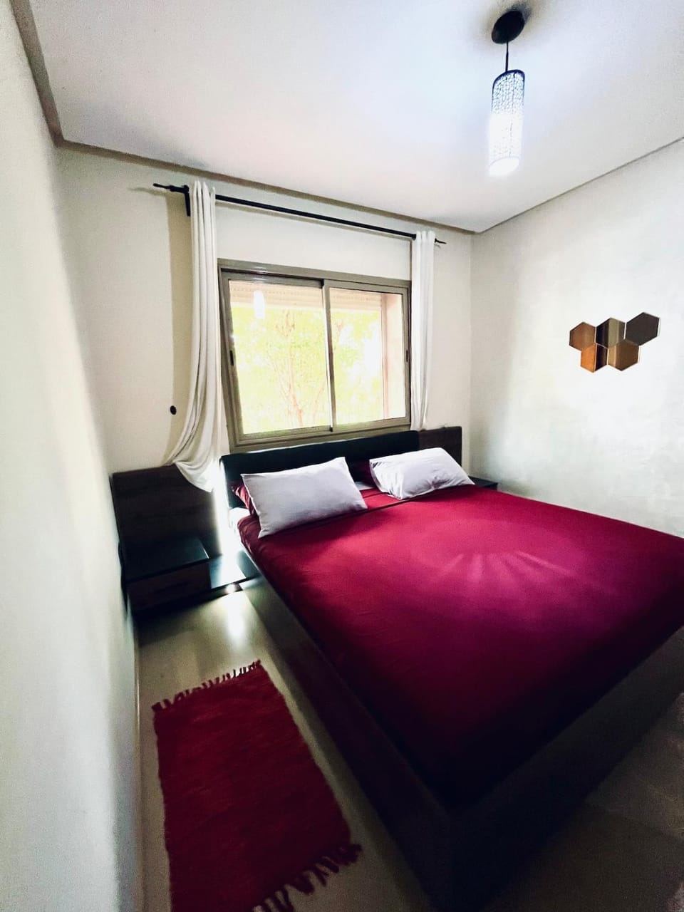 Cozy RC golf view pool & Atlas fiber optic 2 bedrooms Apartment in Marrakesh
