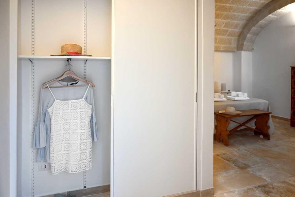 Bed, Photo of the whole room, Bedroom, towels, wardrobe
