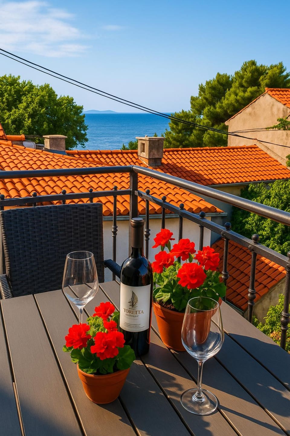 Property building, View (from property/room), Sea view