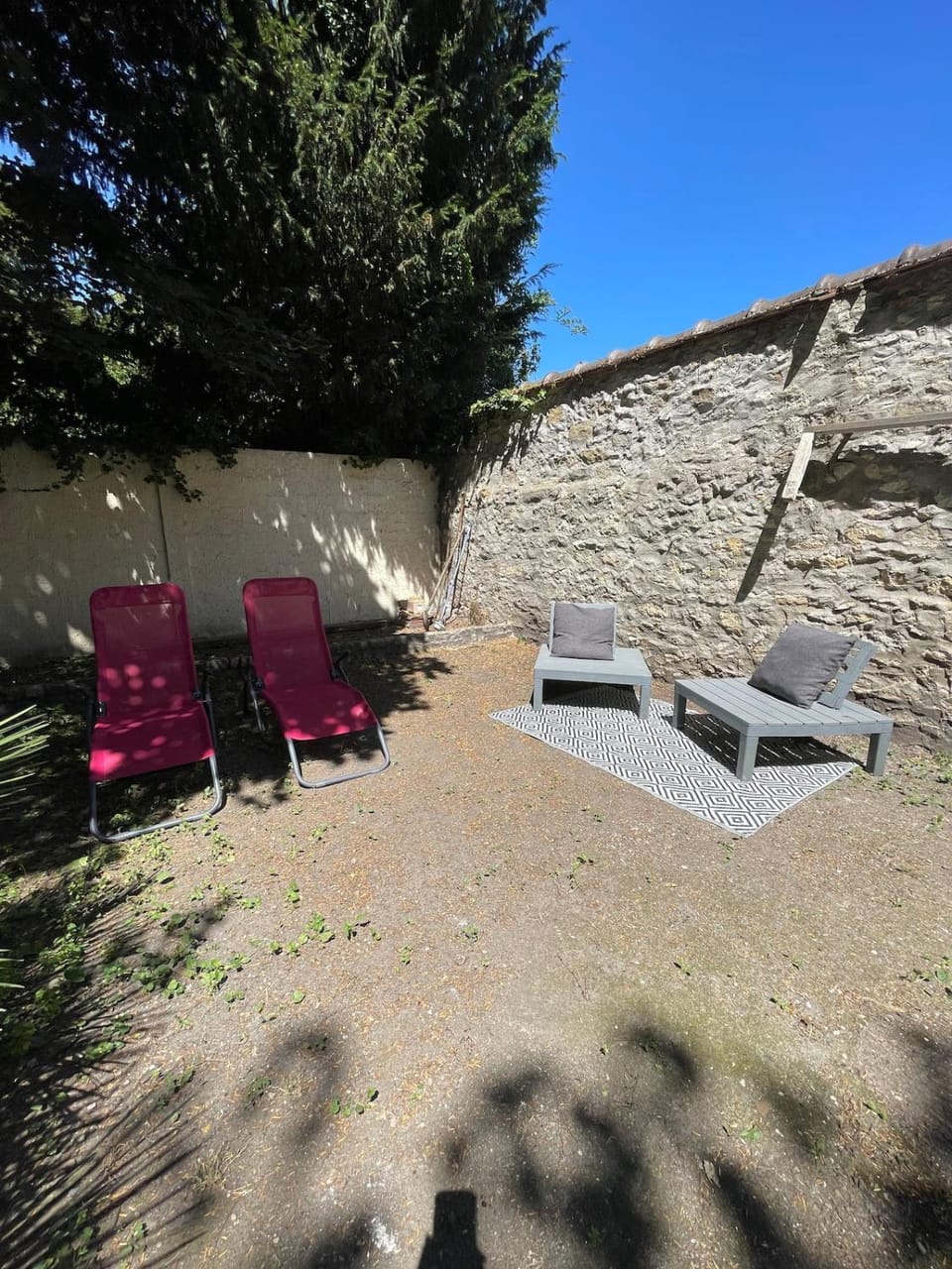 Garden, sunbed