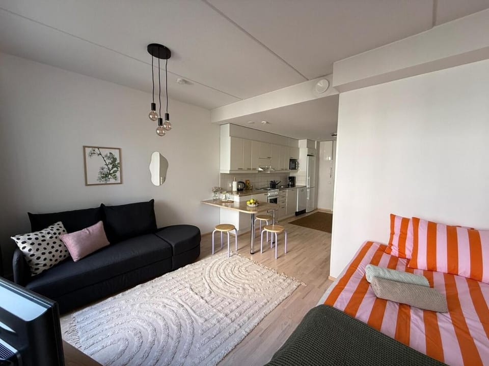 Keskustan Helmi saunalla 33m2 ilm P-paikka Apartment in Lapland