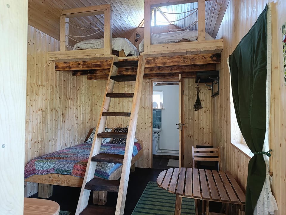 Happy Hippy Cabin for 4 persons Cabin in Lithuania