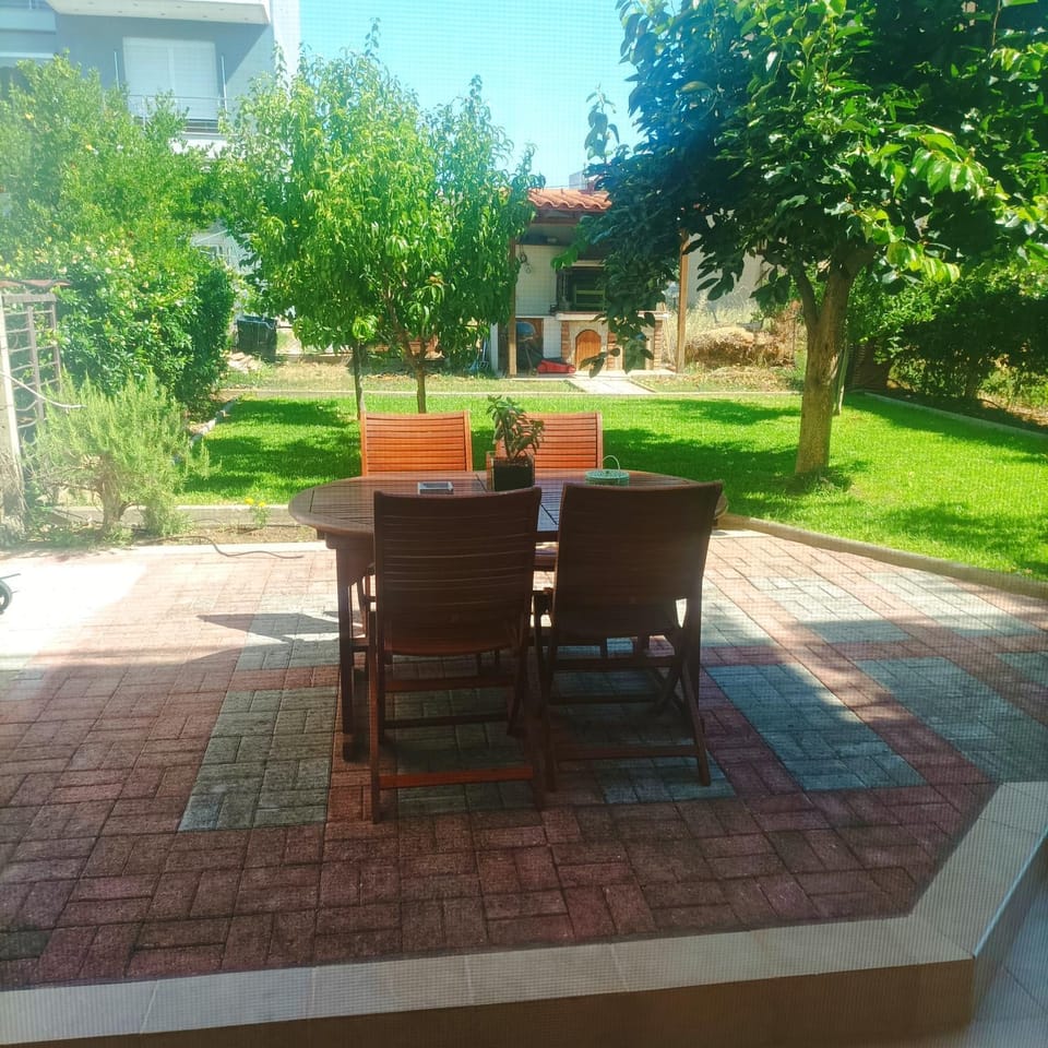 Spring, Balcony/Terrace, Garden view