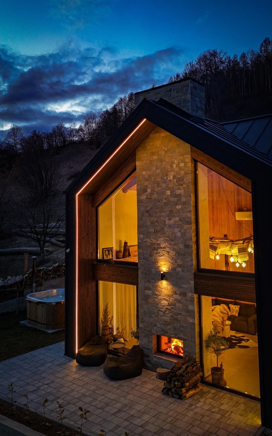 Property building, Night