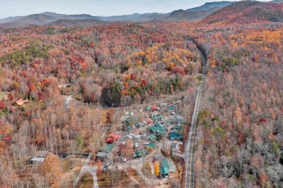 Natural landscape, Bird's eye view