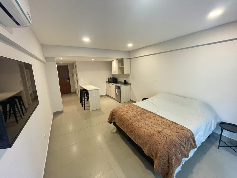 Bed, TV and multimedia