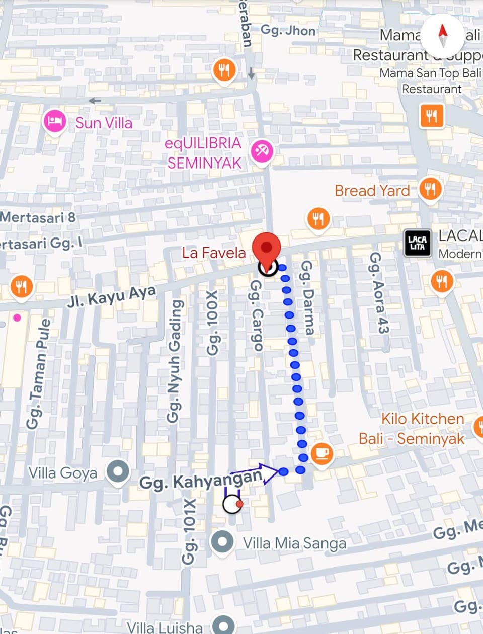 Nearby landmark, Off site, Neighbourhood, Street view, Location