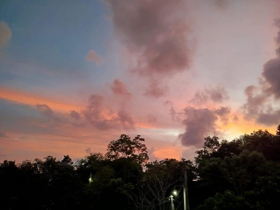 Natural landscape, Sunset