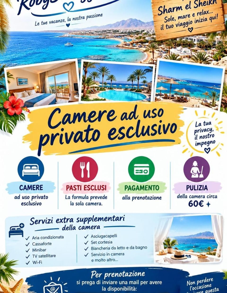 Domina coral bay Camera blocco 56 Resort in Sharm El-Sheikh