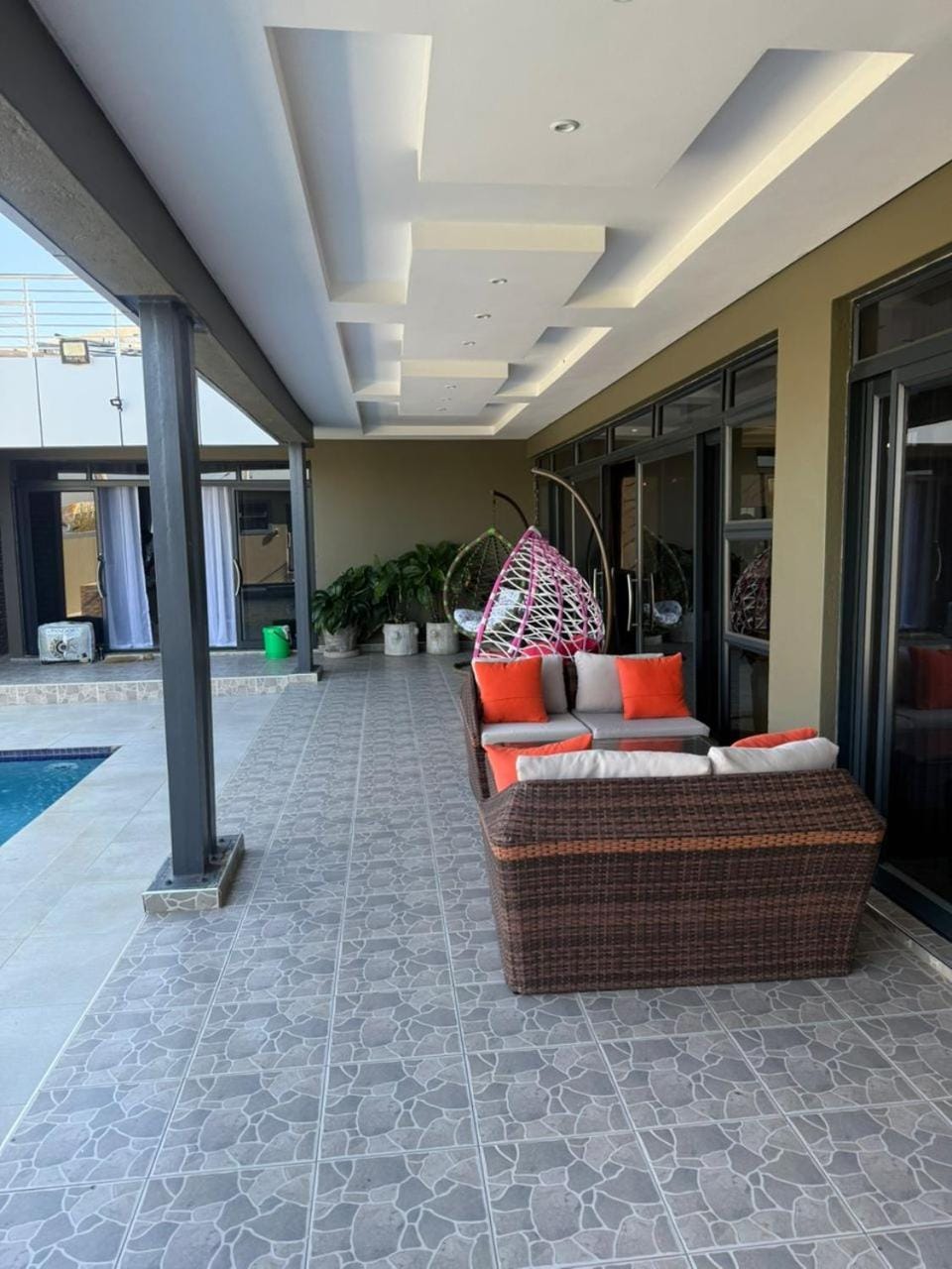 Patio, sunbed