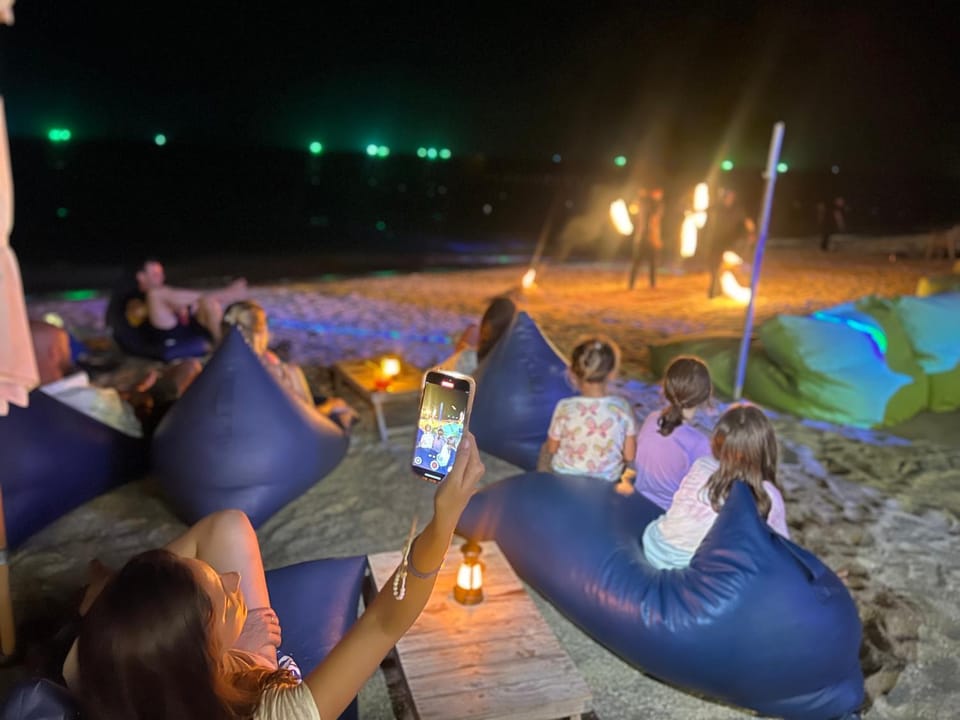 Night, People, Natural landscape, Beach, group of guests