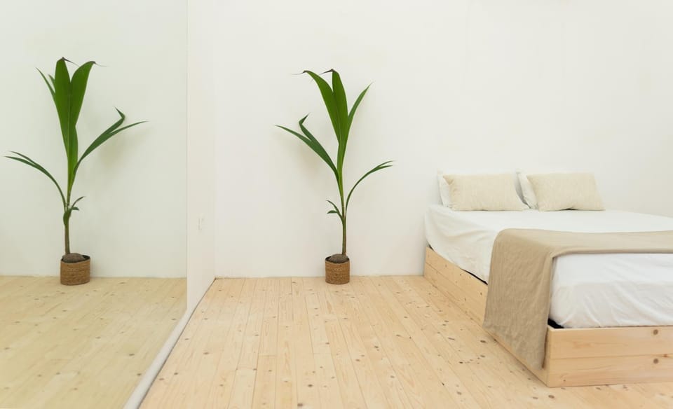 White Studio Apartment in Zakynthos, Greece