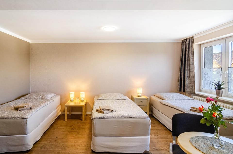 Property building, Living room, Bedroom