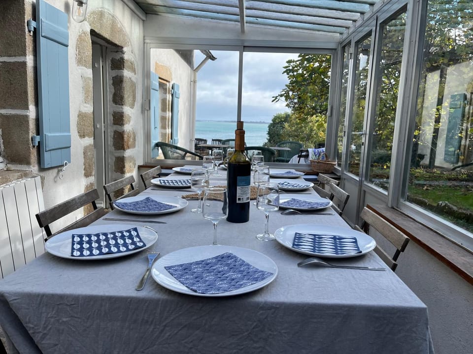 Dining area, Sea view