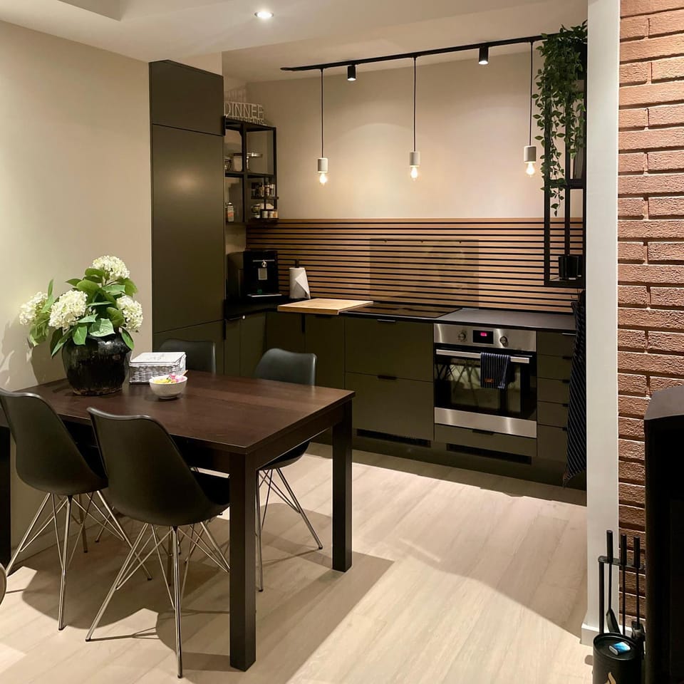Lovely apartment with a view, garden and parking Apartment in Bergen